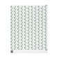 Season's Greetings Pine Mid Century Retro Christmas Print Holiday Gift Wrap Paper - Glossy Or Matte