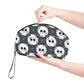 Skulls And Stars Halloween Travel Cosmetic Print Makeup Bag