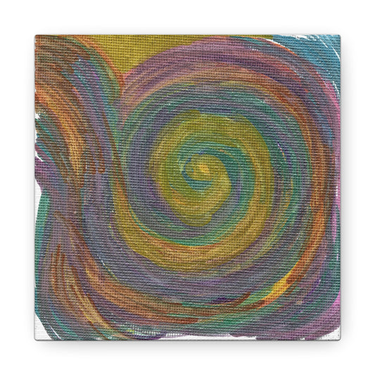 Solar Spiral Caden Caraco Canvas Gallery Wrap