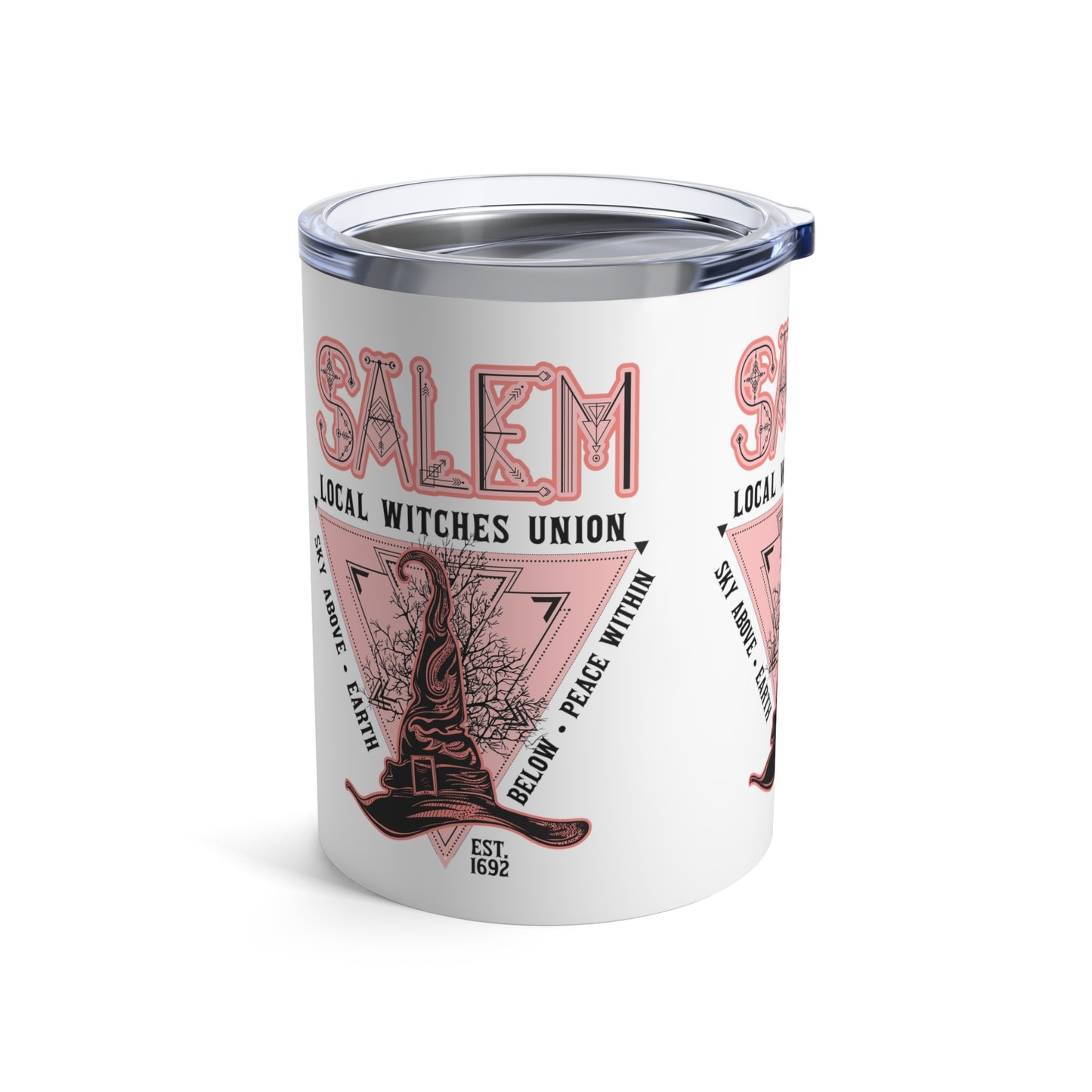 Salem Local Witches Union Halloween Stainless Steel Tumbler 10oz