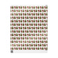 Santa With Christmas Tree Mid Century Retro Christmas Print Holiday Gift Wrap Paper - Glossy Or Matte