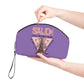 Salem Witches Union Purple Halloween Travel Cosmetic Makeup Bag