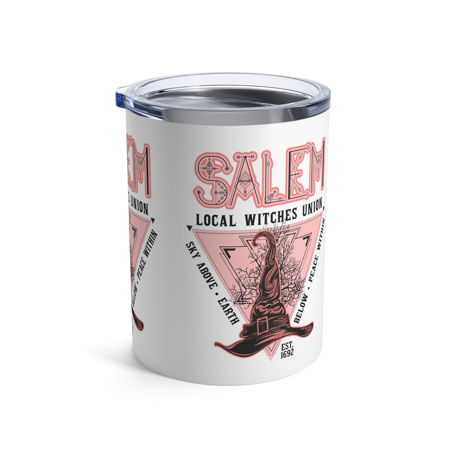 Salem Local Witches Union Halloween Stainless Steel Tumbler 10oz