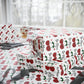 Retro Cherries Be Mine Gift Wrap - Romantic and Stylish Wrapping Paper