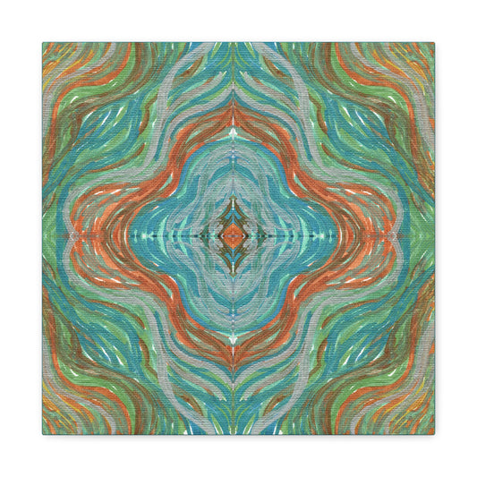 Solar Winds 2 Variation 2 Mosaic Caden Caraco Canvas Gallery Wrap