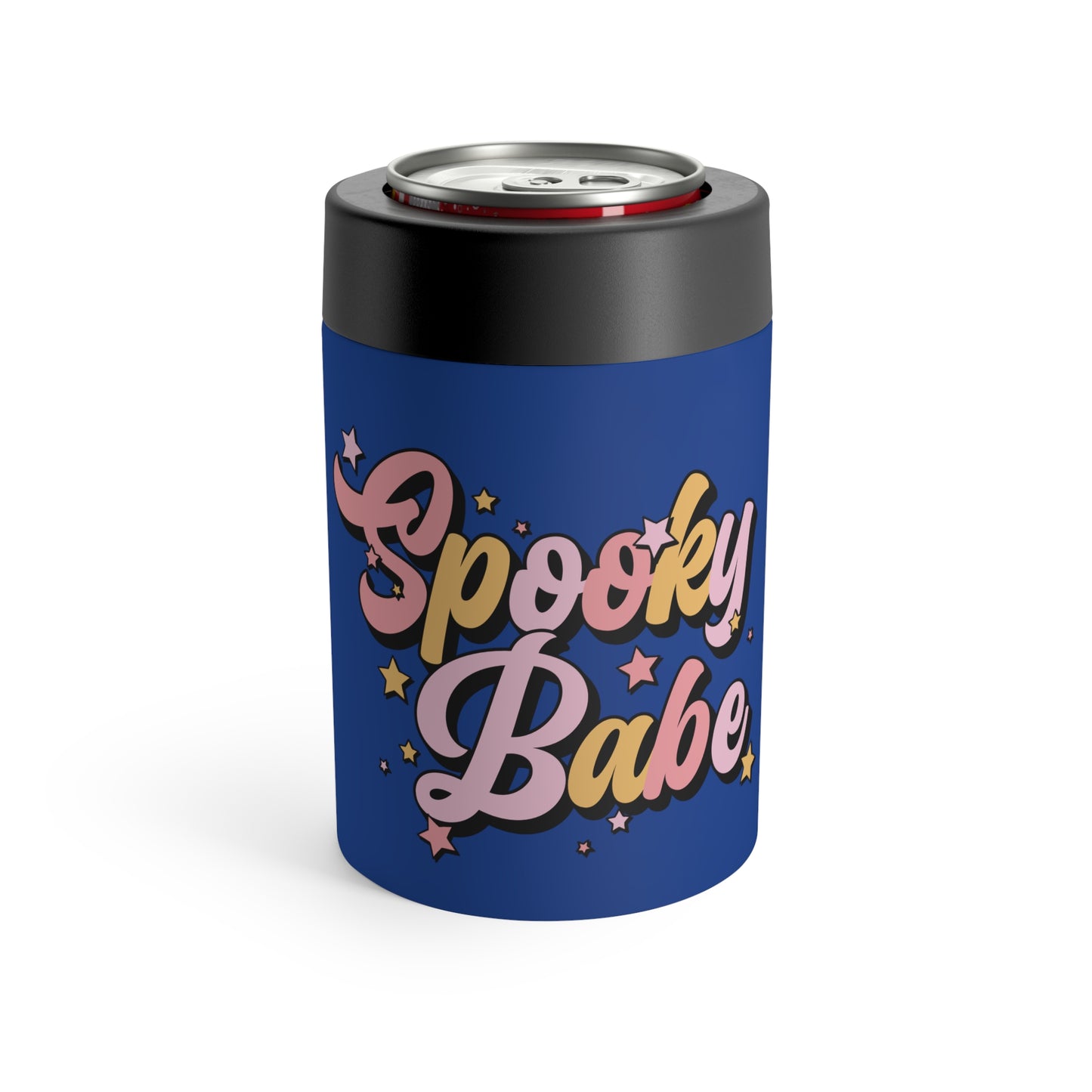 Spooky Babe Halloween Stainless Steel Can Holder