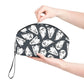 Cute Halloween Ghosts Print Travel Cosmetic Makeup Bag