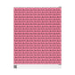 Merry Christmas Pink Mid Century Retro Christmas Print Holiday Gift Wrap Paper - Glossy Or Matte