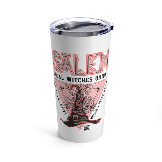 Salem Local Witches Union Halloween Stainless Steel Tumbler 20oz