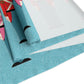 Christmas Toy Soldiers Blue Midcentury Retro Polyester Table Runner