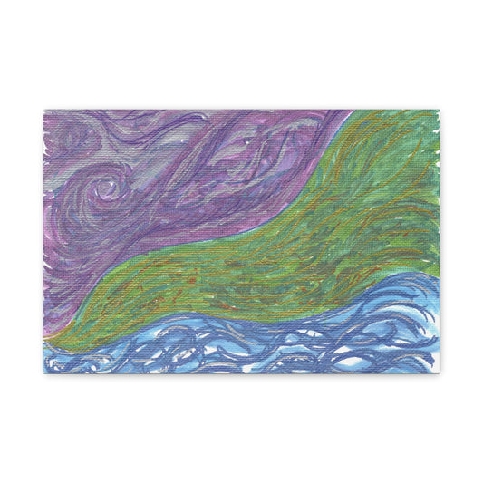 Lumeria Landscape Caden Caraco Art Canvas Gallery Wrap