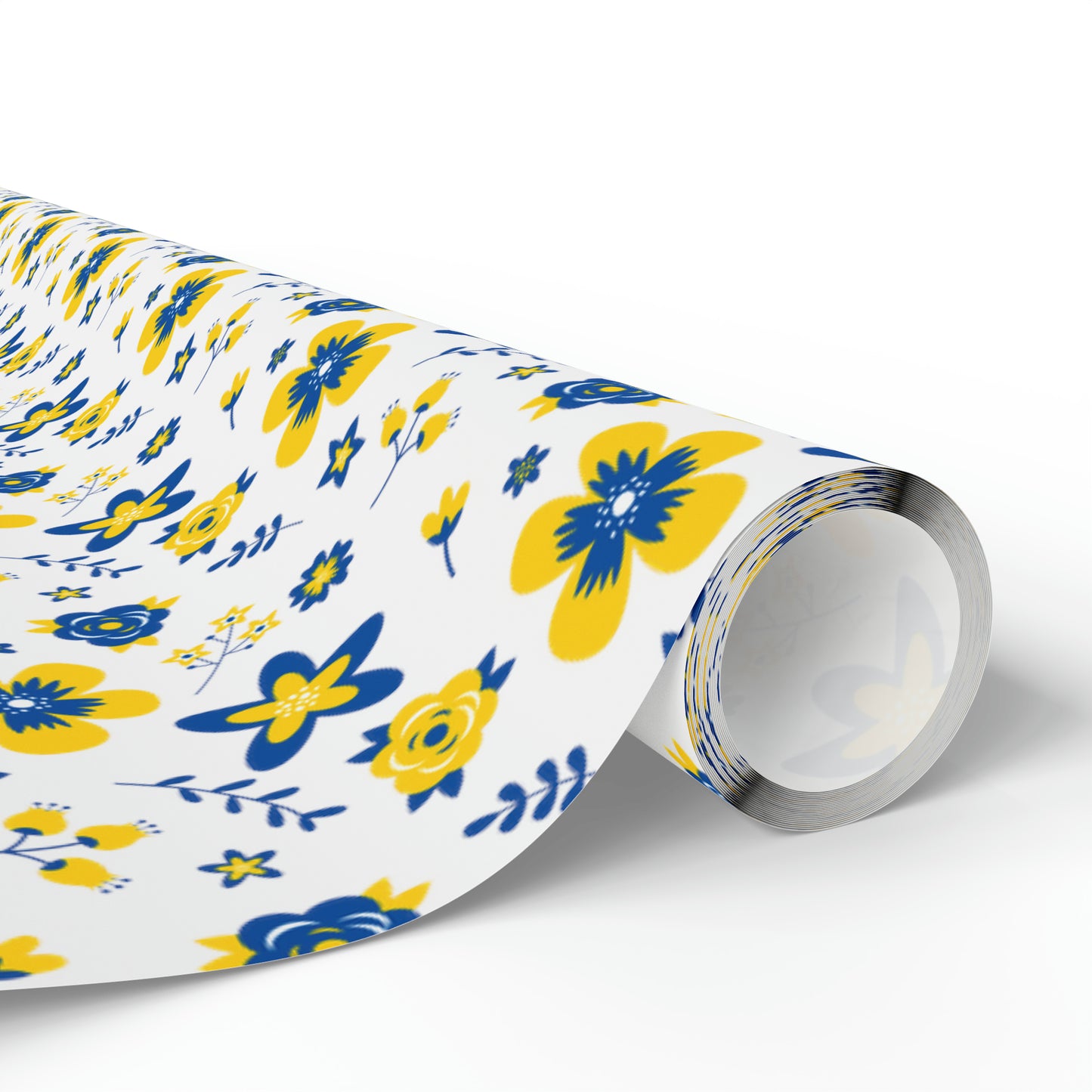 Ukranian Country Flowers Spring Holiday Gift Wrap Paper - Glossy Or Matte