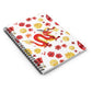 Year of the Dragon Lunar New Year Spiral Notebook - Watercolor Print - 118 Ruled Pages