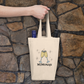 Mimosas Wine Bottle Holder Bag Sunday Brunch Double Bottle Canvas Bag Atomic Era Retro Style