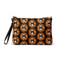 Black Cats Moon And Stars Retro Gothic Vintage Halloween Print Crossbody Bag Purse