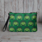 Frankenstein Vibes Halloween Retro Style Green Crossbody Bag Purse