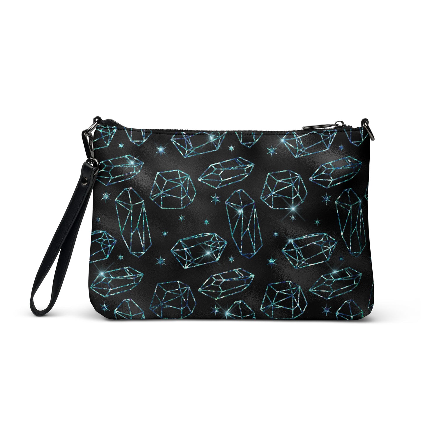 Galaxy Crystals Celestial Crossbody Bag Purse