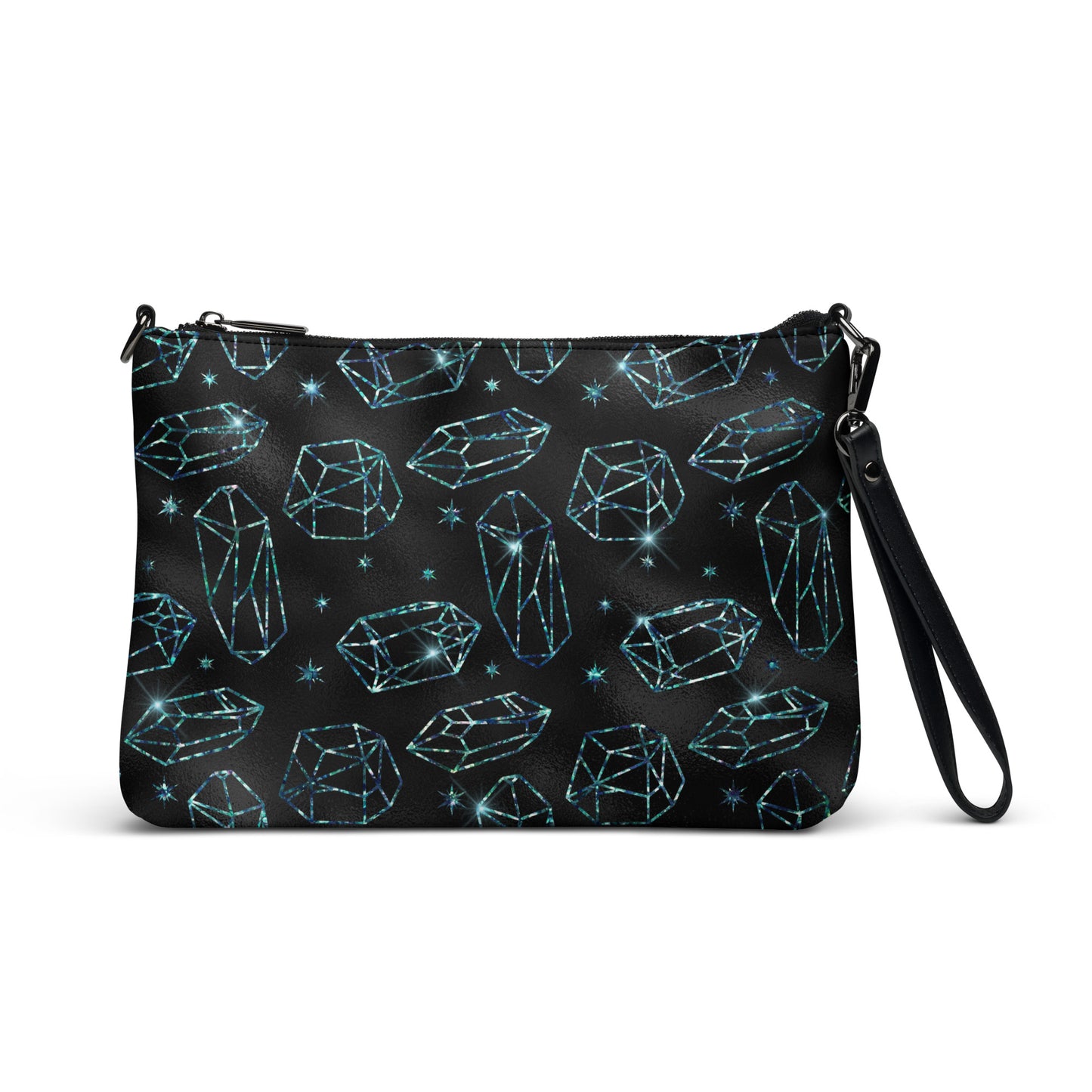 Galaxy Crystals Celestial Crossbody Bag Purse