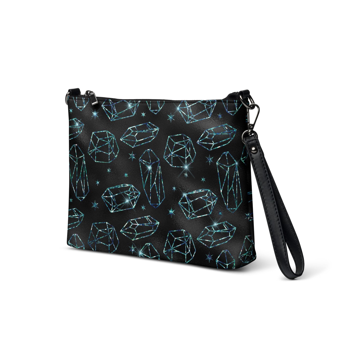 Galaxy Crystals Celestial Crossbody Bag Purse