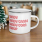 The Elf Four Food Groups Christmas Hot Chocolate Camping Enamel Mug