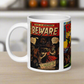 Beware Chilling Tales Comic Book Vintage Gothic Halloween Print Glossy Mug