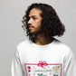 Christmas Cocktails Mid Century Retro Style Christmas Unisex Organic Sweatshirt