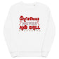 Christmas Movies And Chill Unisex Organic Sweatshirt