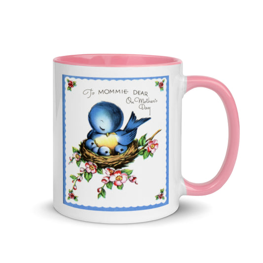 To Mommie Dear On Mother's Day Mug - Retro Style