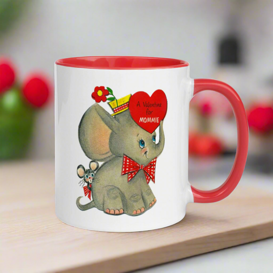 Valentine For Mommy Retro Valentine's Day Mug