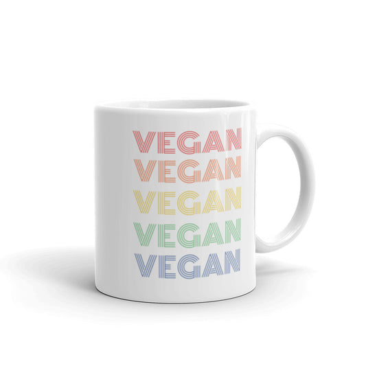 Rainbow Vegan Mug