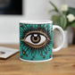 Celestial Third Eye Celestial Retro Glossy Coffee Mug