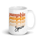 Pumpkin Spice White Glossy Mug