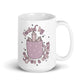 Fueled By Coffee & Crystals Celestial Glossy Mug