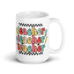 Teacher Retro Style Glossy Mug