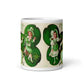 Retro St. Patrick's Day Ceramic Coffee Mug - Erin Go Bragh Vintage Print - Irish Celebration Gift