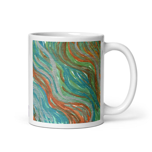 Solar Winds 2 Caden Caraco Art Glossy Coffee Mug