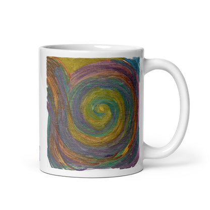 SolarSpiral Caden Caraco White Glossy Mug