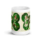 Retro St. Patrick's Day Ceramic Coffee Mug - Erin Go Bragh Vintage Print - Irish Celebration Gift