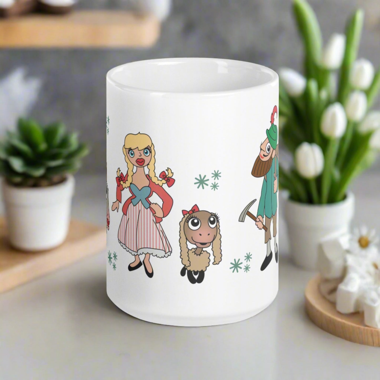 Sound of Music Lonely Goatherd Glossy Coffee Mug