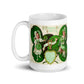 Retro St. Patrick's Day Ceramic Coffee Mug - Erin Go Bragh Vintage Print - Irish Celebration Gift