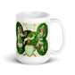 Retro St. Patrick's Day Ceramic Coffee Mug - Erin Go Bragh Vintage Print - Irish Celebration Gift