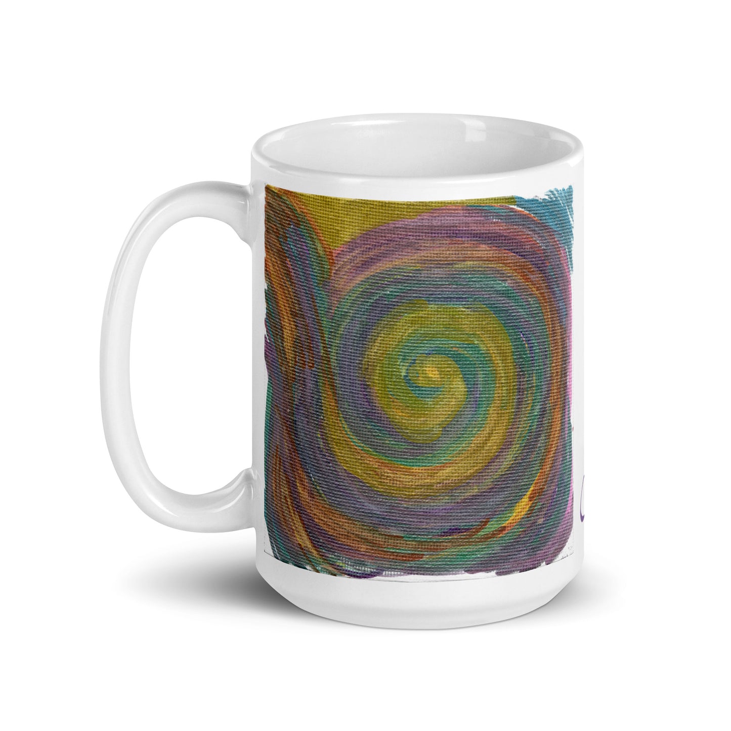 SolarSpiral Caden Caraco White Glossy Mug