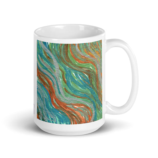 Solar Winds 2 Caden Caraco Art Glossy Coffee Mug