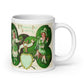 Retro St. Patrick's Day Ceramic Coffee Mug - Erin Go Bragh Vintage Print - Irish Celebration Gift