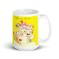 To You On Easter Rabbits Mug - Retro Style